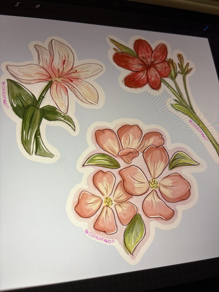Flower doodles