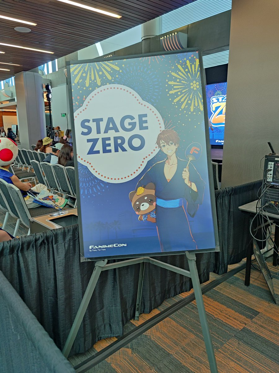 TheDoctorRice's tweet photo. If you're in Fanime today, come say hi to us in Stage Zero!
#fanime2025
#stagezero https://t.co/1c39AyJr6q