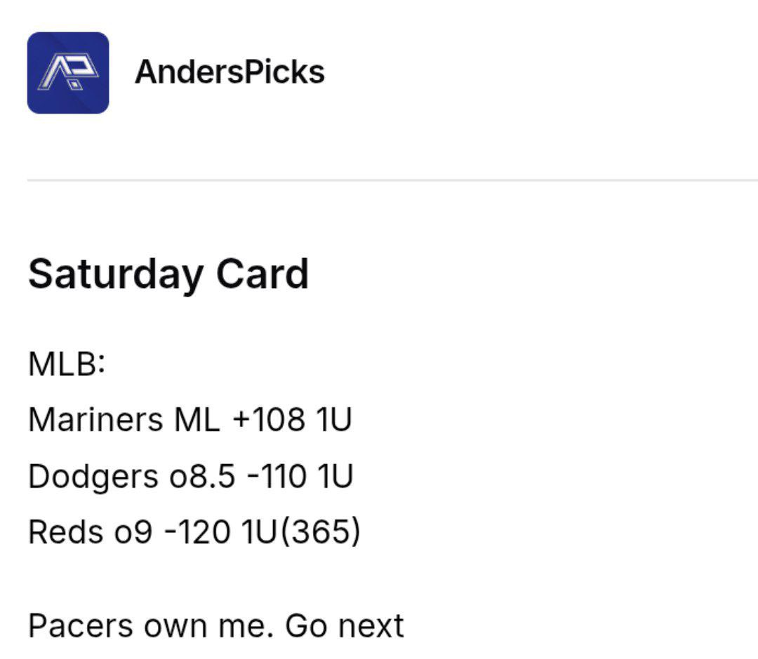 allcappersfreee's tweet image. #rbsportsplay
#anderspicks
#nickycashin