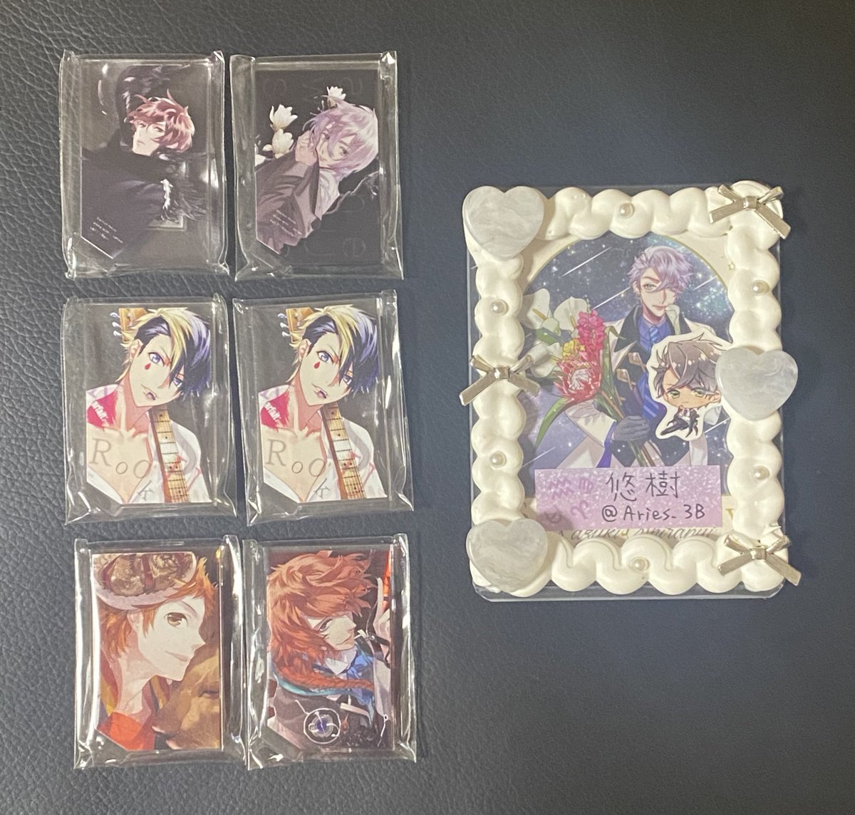 【交換】honeybee ハニビ ポプショ Starry☆Sky スタスカ BlackishHouse ブラハ DYNAMICCHORD ダイナー ミニミニカード型アクリルスタンド アクスタ

【譲】
宇賀神 那由多 久遠 直獅 桜士郎
異種：固ツイのお品物

【求】
乃亜1

郵送にて。
よろしくお願いいたします＊