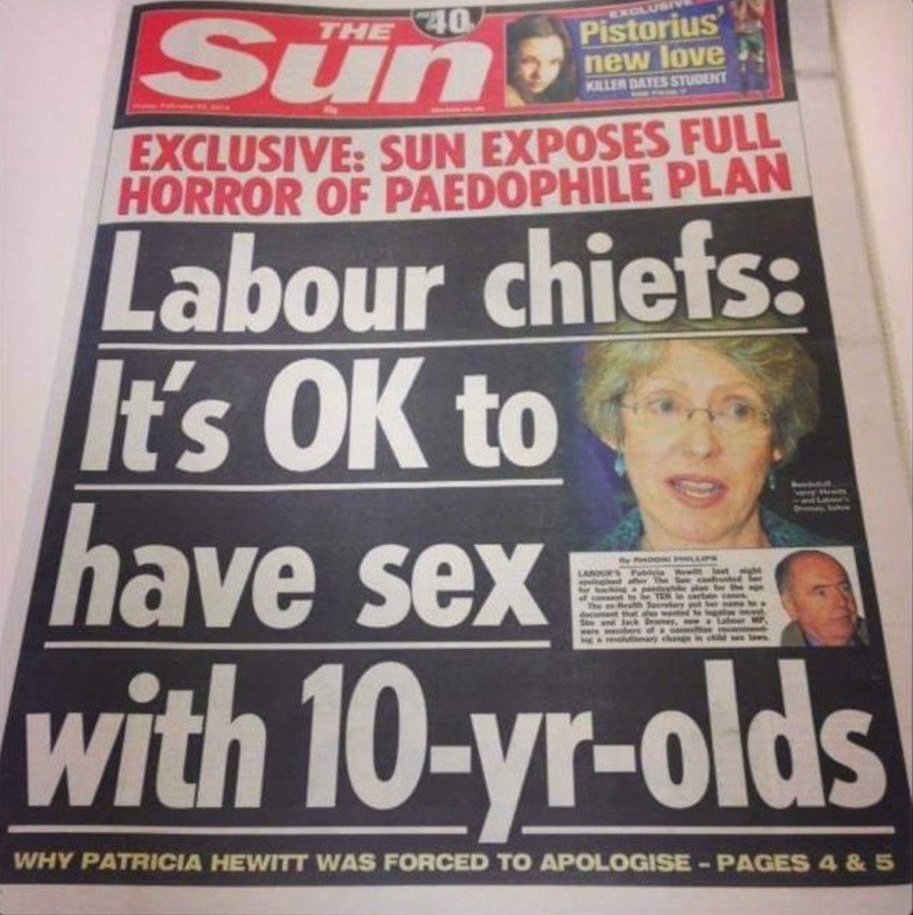 🚨 LABOUR'S PAEDOPHILE PLAN

She's just been appointed a Dame Commander of the Order of the British Empire (DBE) by King Charles III

The same woman wanted to lower the age of consent to 10 YEAR OLDS

What are they planning?