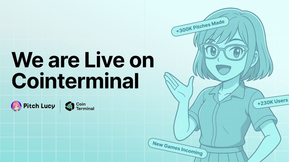 Selam Dostlar!
Size şuan aşırı hypeli ve güzel bir proje getirdim. Üstelik proje Coin Terminalde ön satışta şuan. Ön satışına ben de katılacağım sizlerle de paylaşmak istedim.

Pitch Lucy kendisine pitch sunduğumuz ve bunun için ödüller kazandığımız Web3'ün en küstah 😈 yapay