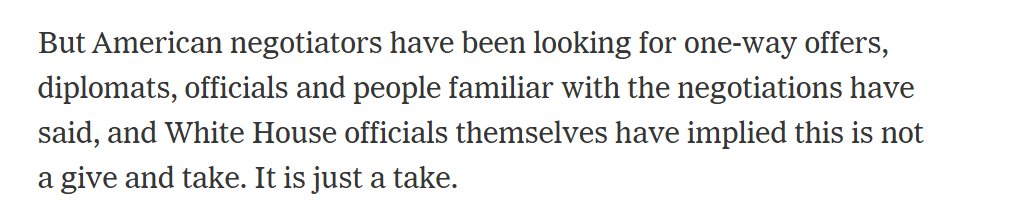 Brad Setser (@brad_setser) on Twitter photo Trump has been relatively clear on this.He is looking for unilateral concessions from trading partners + acceptance of the base tariff. EU equally has been clear that it wasn't willing to accept this structural set up. From a good NYT piece by <a href="/jeannasmialek/">Jeanna Smialek</a>
1/ Trump has been relatively clear on this.He is looking for unilateral concessions from trading partners + acceptance of the base tariff. EU equally has been clear that it wasn't willing to accept this structural set up. From a good NYT piece by <a href="/jeannasmialek/">Jeanna Smialek</a>
1/