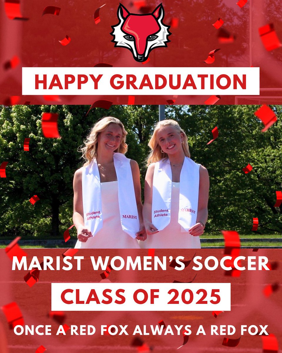 Happy Graduation Day to our Women’s Soccer Student - Athletes Graduating Today! #OnceARedFoxAlwaysARedFox
