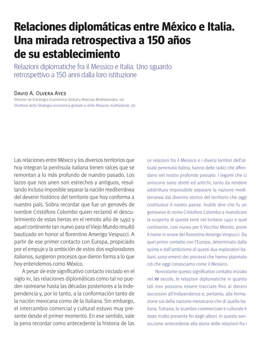 Hubo durante el Imperio una expansión importante de la red diplomática y consular de México en Europa, Asía y Medio Oriente, pero fue  la península italiana la que más representaciones tuvo con dos legaciones (Roma, Florencia) y 15 consulados o viceconsulados esparcidos en las