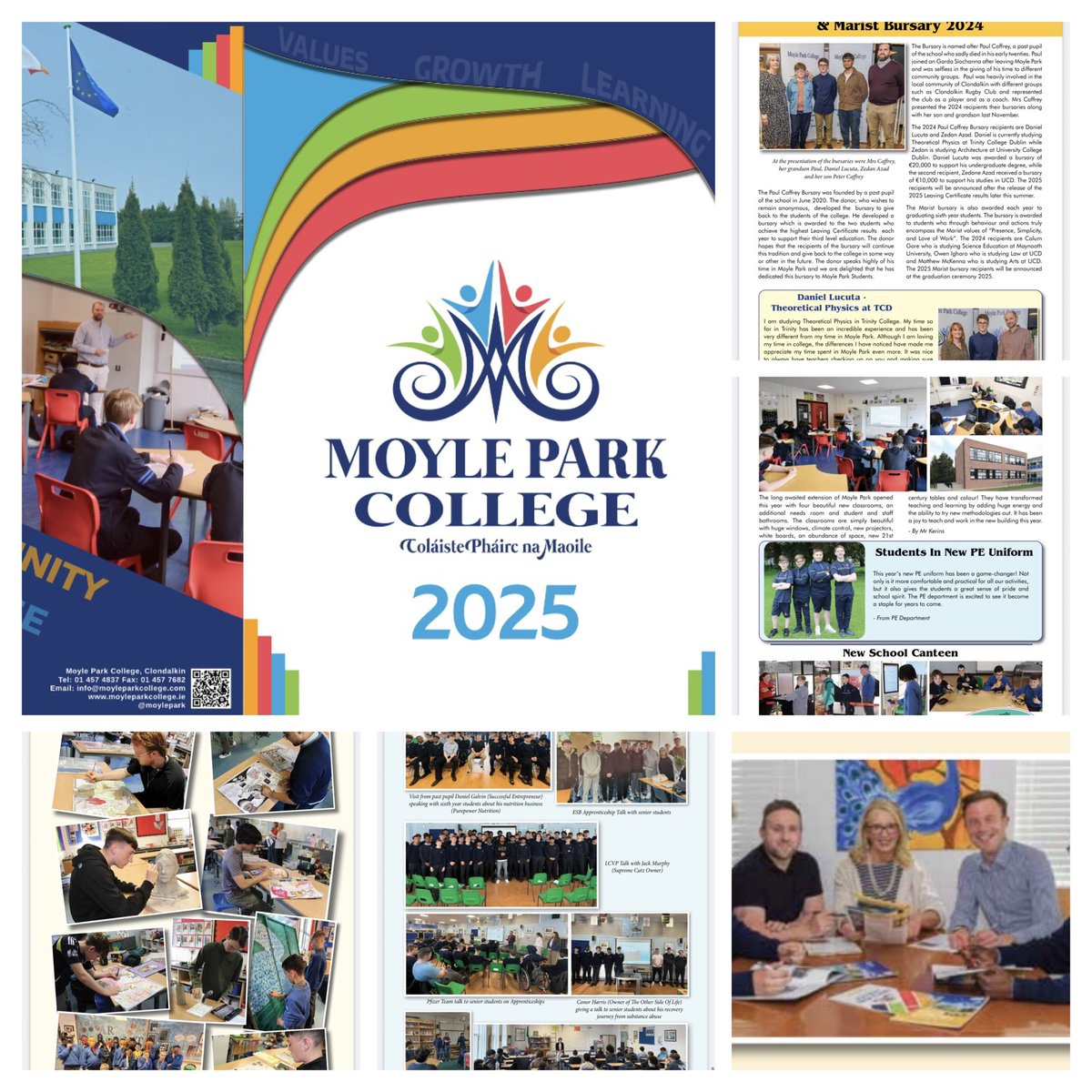 Niamh Cahalane (@cahalane_n) on Twitter photo Our <a href="/moylepark/">Moyle Park College</a> Year Book 2025!!!
Huge thank you to our editorial team Ms. Quigley, <a href="/DamoCarter/">Damien Carter</a> <a href="/moyleparkchem/">Moyle Park Chemistry</a> & Student Leaders Oskars & Oladurotimi on the incredible 2025 edition of the <a href="/moylepark/">Moyle Park College</a> Year Book. Our <a href="/moylepark/">Moyle Park College</a> Year Book 2025!!!
Huge thank you to our editorial team Ms. Quigley, <a href="/DamoCarter/">Damien Carter</a> <a href="/moyleparkchem/">Moyle Park Chemistry</a> & Student Leaders Oskars & Oladurotimi on the incredible 2025 edition of the <a href="/moylepark/">Moyle Park College</a> Year Book.