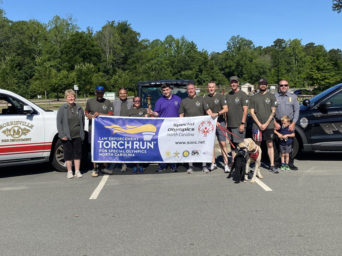 Mayor TJ Cawley | Kindness Rocks (@msvmayortj) on Twitter photo We made a difference today! Proud to run in support of <a href="/SONorthCarolina/">Special Olympics North Carolina</a> (Special Olympics of NC). Thanks to our amazing <a href="/MorrisvilleNCPD/">MorrisvilleNCPolice</a> for making it possible! #LiveConnectedLiveWell #InclusionMatters We made a difference today! Proud to run in support of <a href="/SONorthCarolina/">Special Olympics North Carolina</a> (Special Olympics of NC). Thanks to our amazing <a href="/MorrisvilleNCPD/">MorrisvilleNCPolice</a> for making it possible! #LiveConnectedLiveWell #InclusionMatters