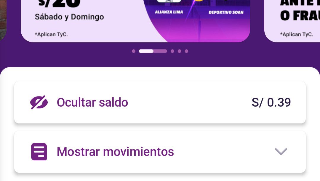 por fin regreso yape