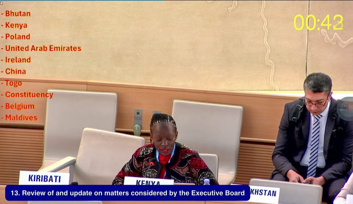 Kenya Medical Research Institute (@kemri_kenya) on Twitter photo Kenya’s Dr. Maricianah Onono delivered Africa's continental position statement on Universal Health Coverage at the 78th World Health Assembly, highlighting the commitment to equitable health for all. Dr. Onono is part of KEMRI's & Kenya's delegation at #WHA78
Kudos <a href="/maricianah/">Dr. Maricianah Onono</a> Kenya’s Dr. Maricianah Onono delivered Africa's continental position statement on Universal Health Coverage at the 78th World Health Assembly, highlighting the commitment to equitable health for all. Dr. Onono is part of KEMRI's & Kenya's delegation at #WHA78
Kudos <a href="/maricianah/">Dr. Maricianah Onono</a>