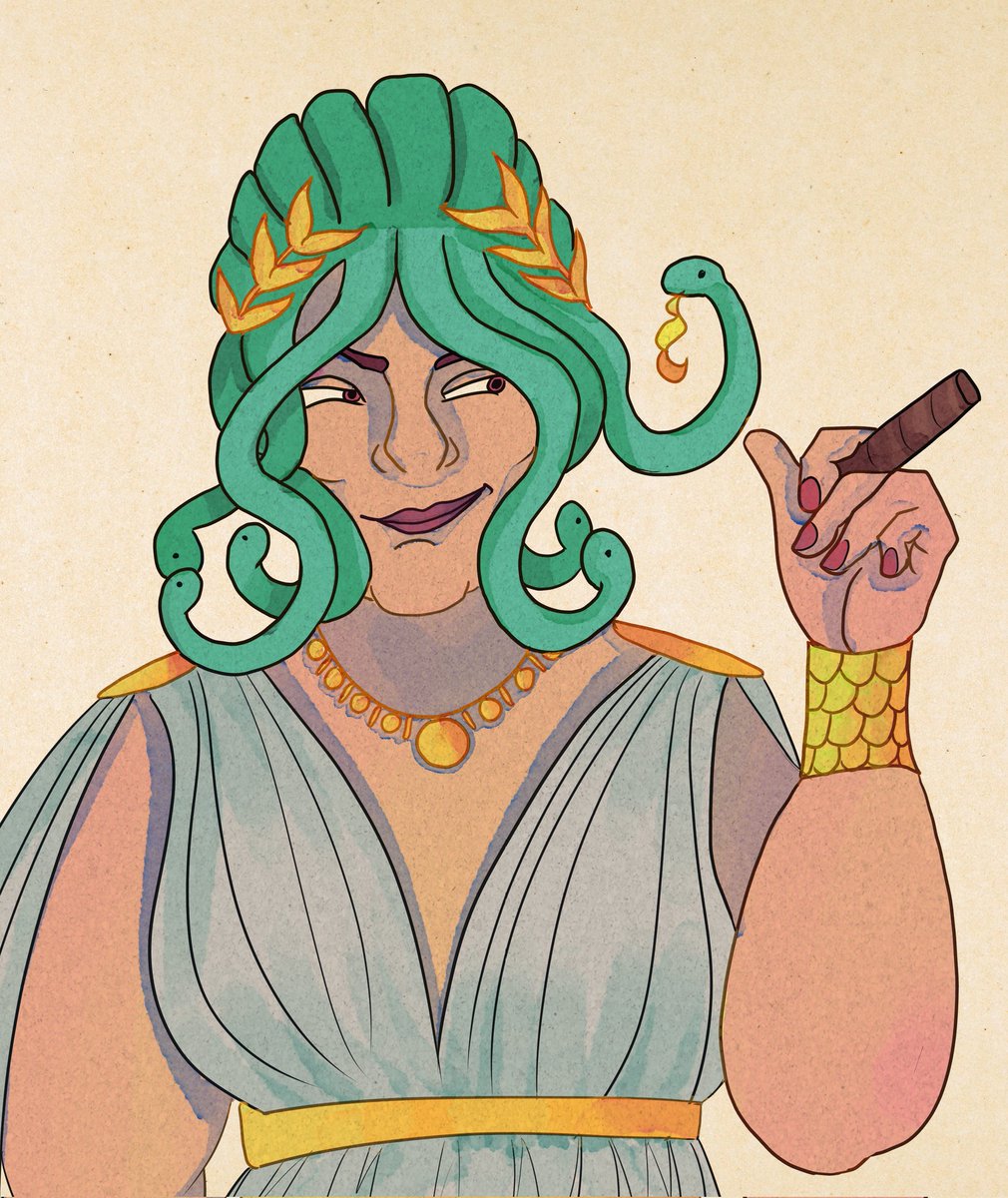 [#VentureBros]
had a lot of fun picking villains who are the right age to be arching in the 70s for Fade Away and Radiate, and then even more fun designing goofy 70s looks for them, thinking about fashion trends and also what they would be like 30-40 years younger than canon