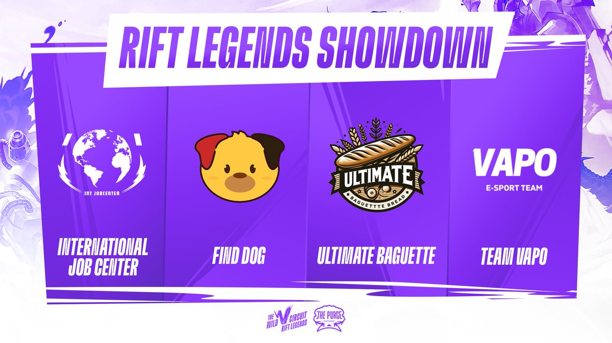 Brace yourselves, the #RiftLegends Showdown ignites soon ! 🔥

📅 May 31 – June 1, 18:00 CEST 
🎁 4,000€ Prize pool 
🆕 Fearless Draft format 
📺 twitch.tv/itzstu4rt 

Come witness EMEA’s finest go head-to-head in the circuit grand finale!