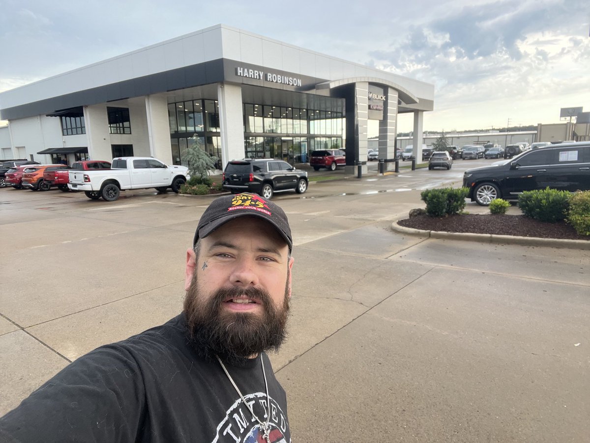 Rockin’ Eddie of the Fort Smith Media Group broadcasts this Memorial Day weekend from Harry Robinson Buick-GMC where they save you more.