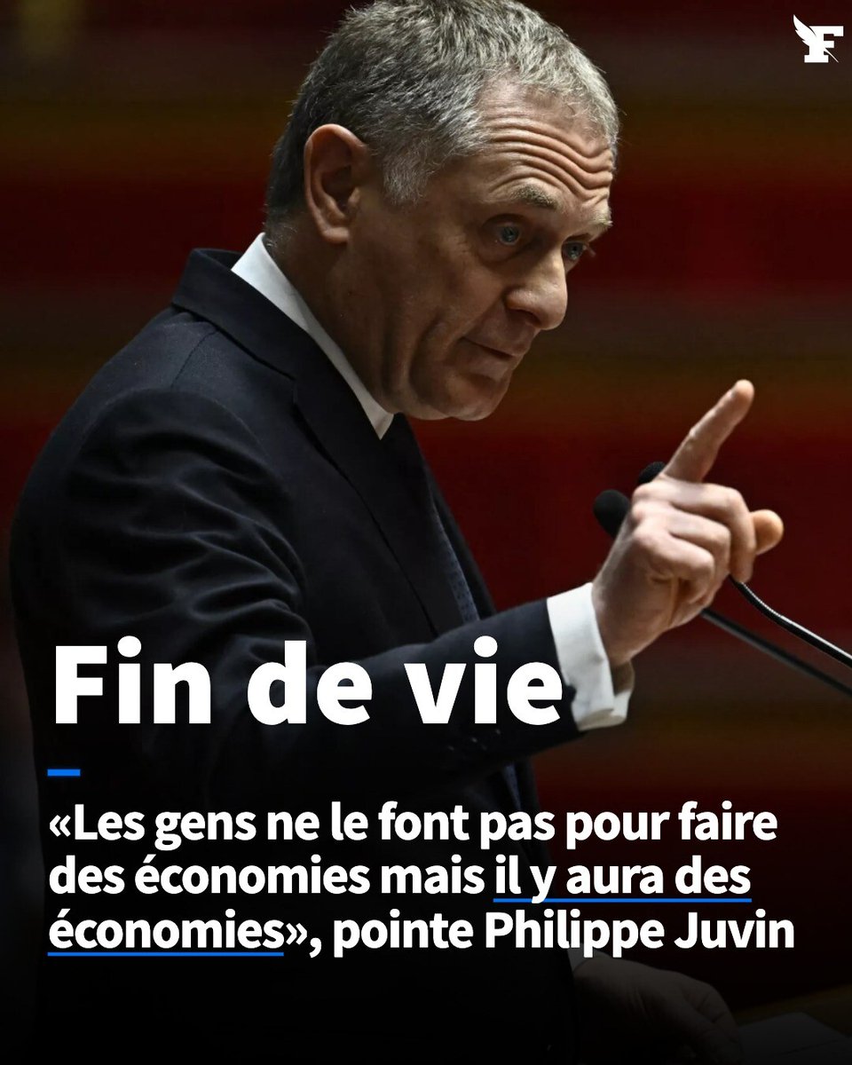 Le député LR a soulevé le sujet «tabou» des économies que permettrait la loi sur l’aide à mourir.→l.lefigaro.fr/gKr
