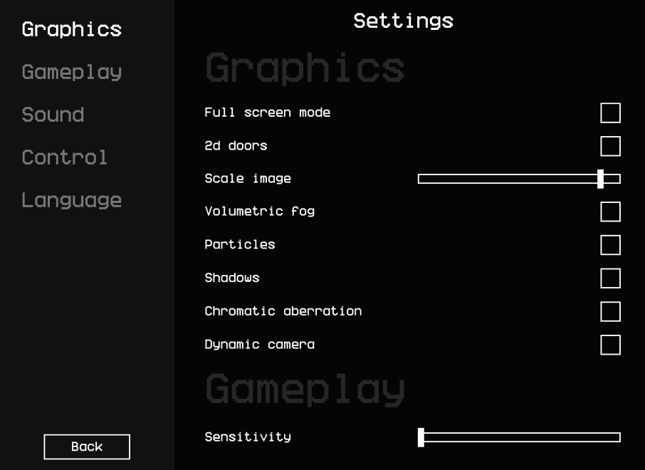 Made a new design for the game settings! I'll try to implement it in the game in the future

#changed #changedfangame #transfurrun