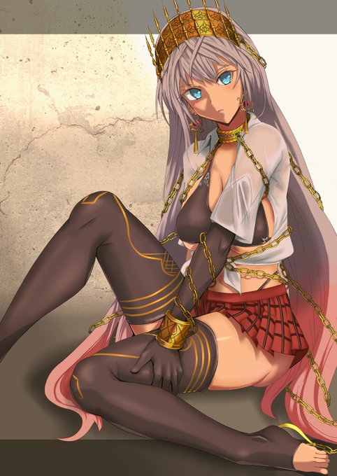 #FGO
ゼノビアさん、人妻女王様にアメスク着せちゃう 