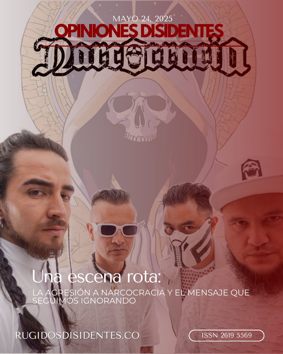 Sobre la agresión a Narcocracia en Manizales y lo que revela sobre la violencia dentro de la escena metalera en Colombia (↡↡):
rugidosdisidentes.co/una-escena-rot…

#CiudadPolítica #MetalColombiano