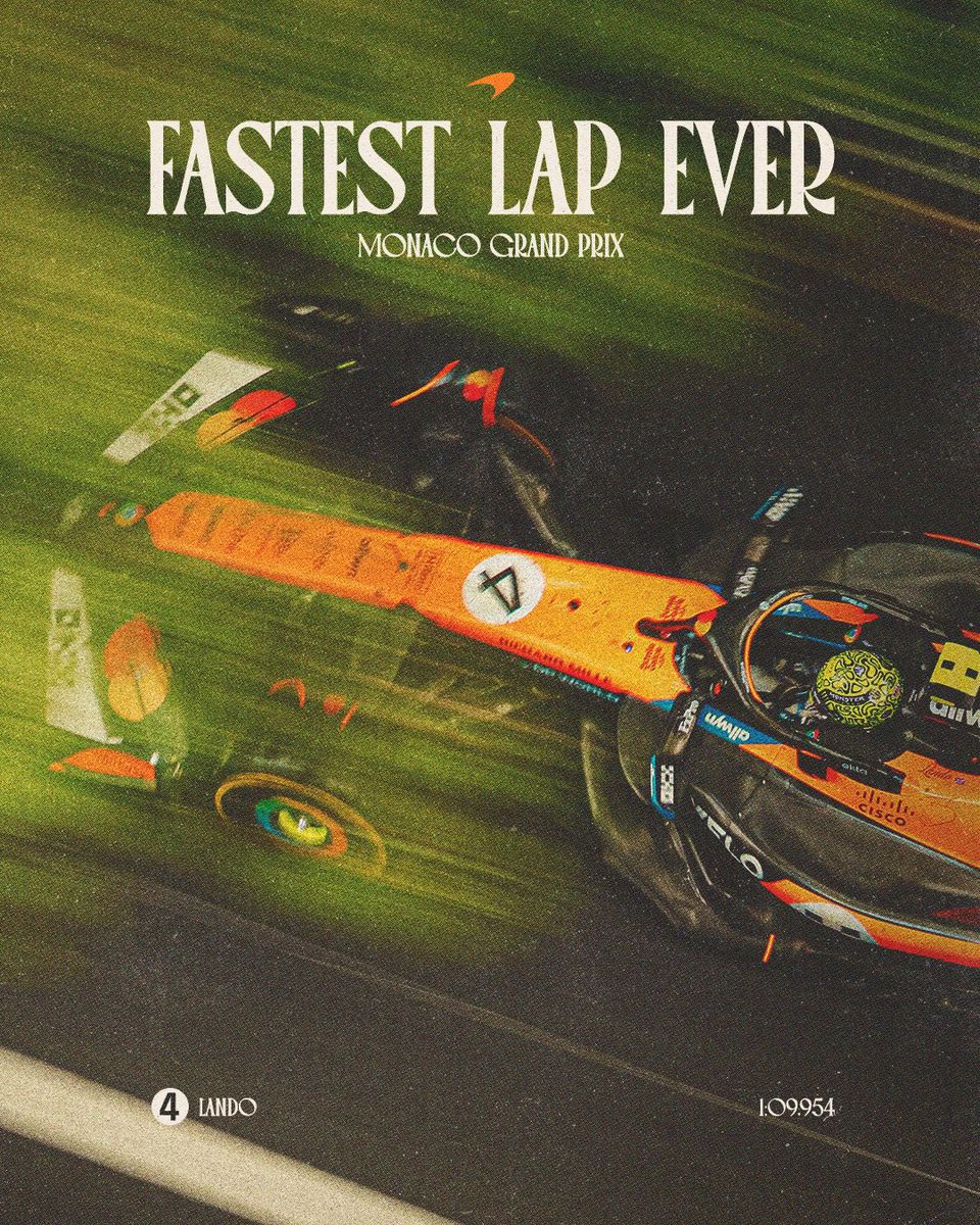 Setting the FASTEST LAP Monaco’s ever seen: PRICELESS 🤩 

#McLaren | #M7AReborn | #MonacoGP 🇲🇨
<a href="/Mastercard/">Mastercard</a>