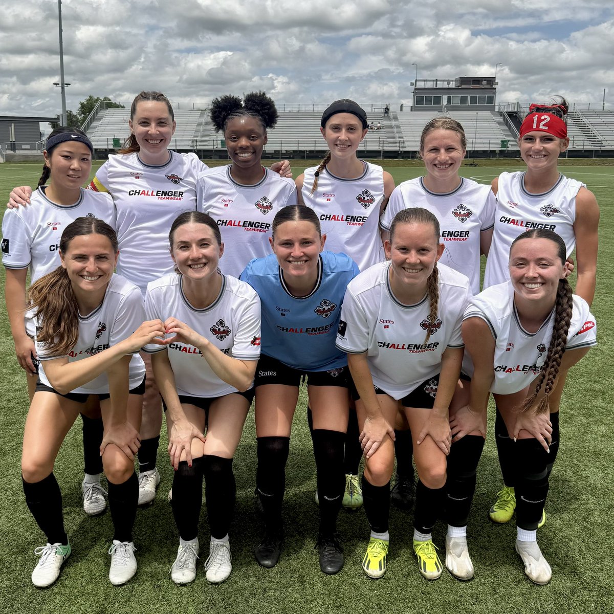 Today’s Starting XI - Ito, Small, Johnson, Person, Andreis, Ernst, Houser, Wagner, Williams, Hulstaert and Yinger.