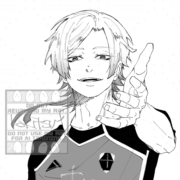 kakitsu_snar's tweet image. らんこさん( @M8yDl ）よりブルロのカイザーくん
ありがとうございました～！！