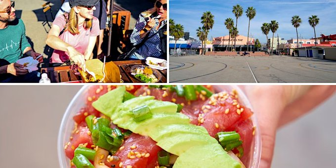 RelyEra's tweet photo. 📢California #Events Iconic Venice Beach Food Favorites - Food Tours by Cozymeal™  #BeachFood #Foodtour #iconic #venice 

@TheCozymeal #California #Foodfestival #californiafood #californiafoodie #losangelesfoodie #losangelesfood #losangeleseats #eventsnearu https://t.co/5MdnXeh7p7