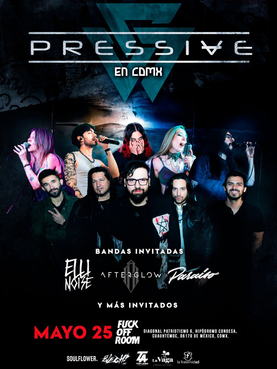 Mañana nos vemos en el #FuckOfRoom family!! Va a estar brutal!!
Acceso gratuito! 🖤🤘🏼