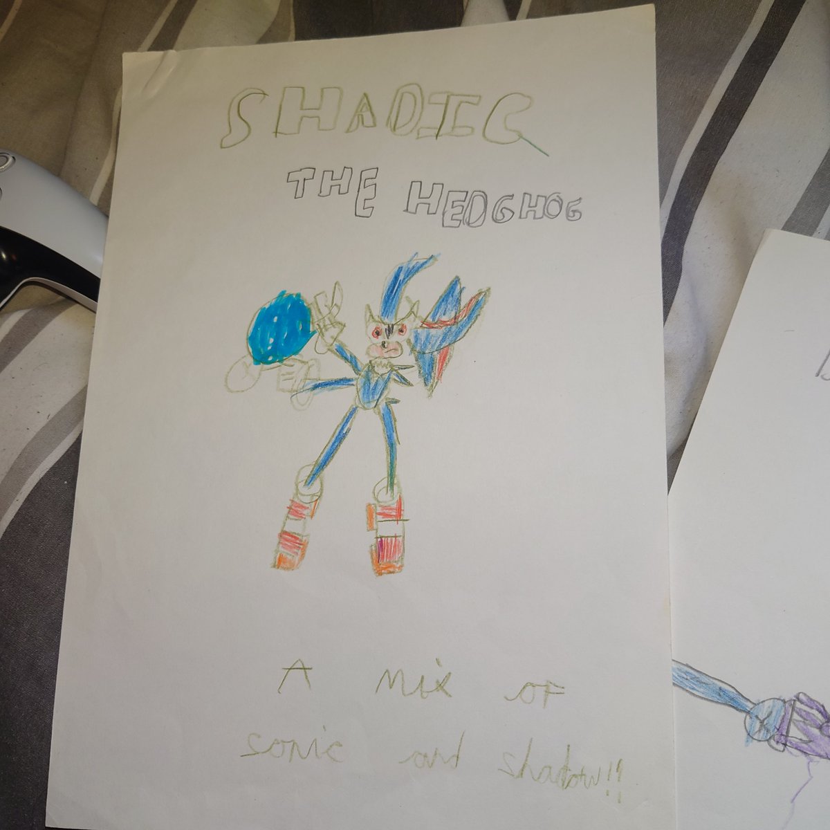 Found these old sketches I did when I was like 8. I was cooking ngl