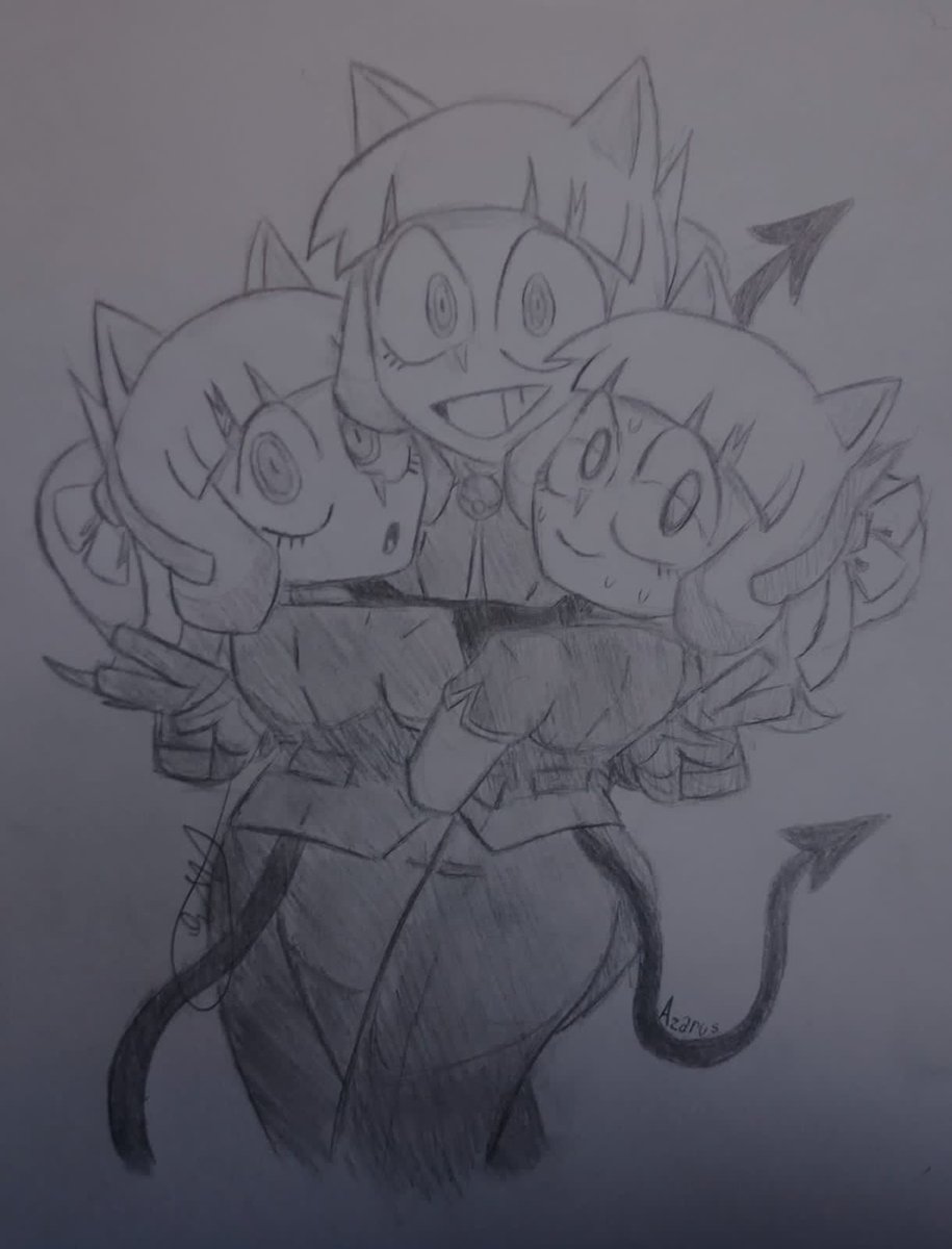 azazel_4rever's tweet photo. ✨HELL-SWAP p°2🔥
Es un AU de helltaker dónde los personajes cambian de roles con otros
Cerberus🔄azazel
(Dibujos hechos por mi amigo llamado sayori tactica)
#Helltaker #HelltakerAu https://t.co/jceij6j8DR
