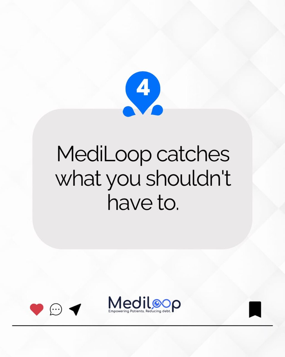 medi_loop's tweet image. Error-filled bills are more common than you think. Here&apos;s how to spot them early.

#BillingErrors #HealthcareTruth #PatientAwareness #CheckYourBill #MediLoop