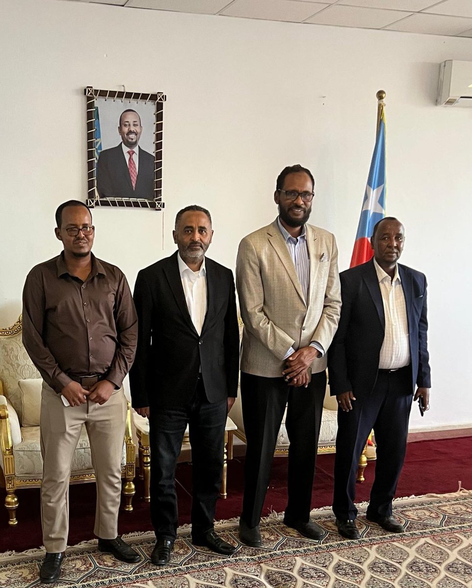 On behalf of the Somali Political Parties Joint Council, it is our honor and privilege to extend a fraternal welcome to our esteemed brother, Dr. Abdilkadir Adem, Vice Chairman of the Ethiopian Political Parties Joint Council (EPPJC), to the city of Jigjiga.
<a href="/AbiyAhmedAli/">Abiy Ahmed Ali 🇪🇹</a>