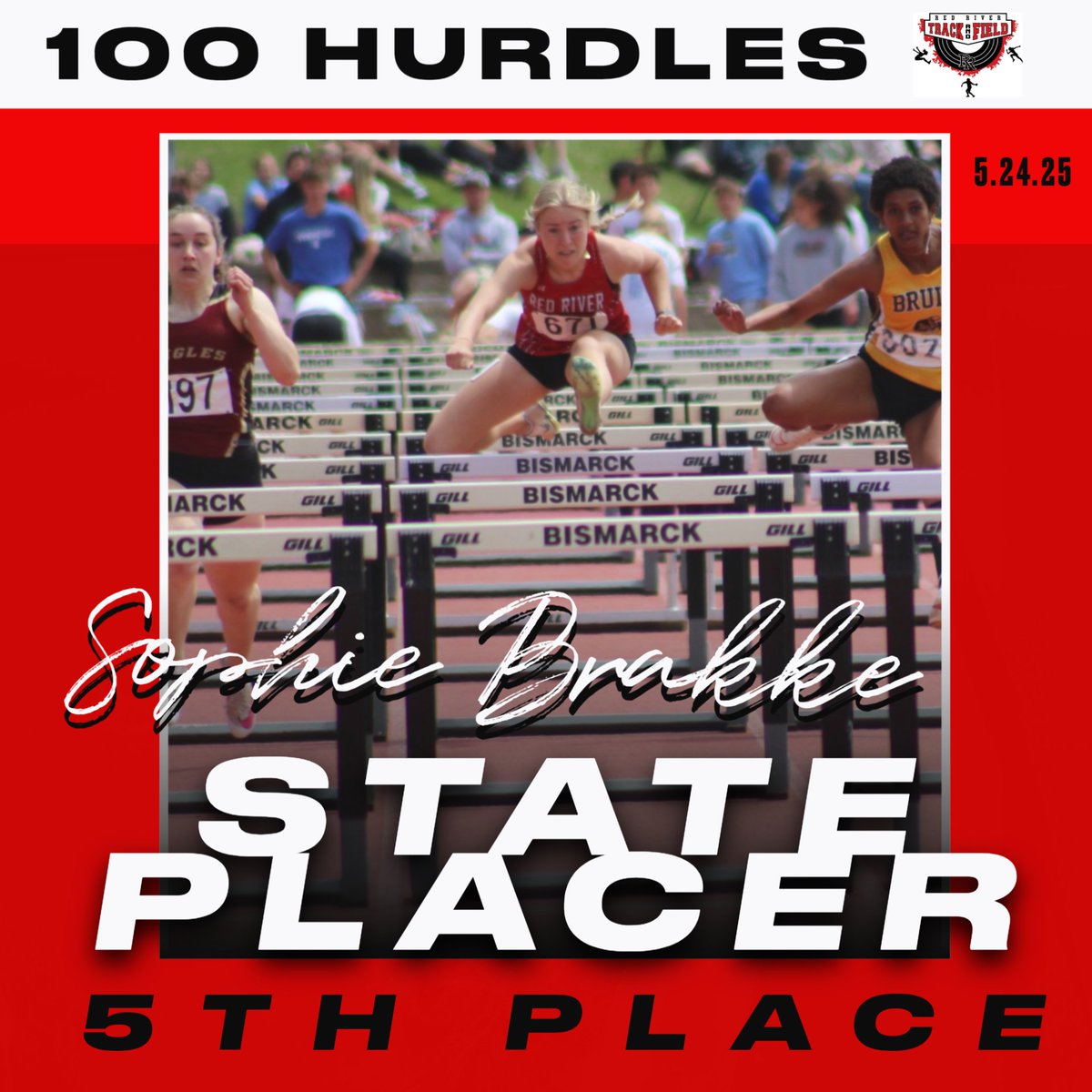 rrgirlsxctf (@rrgirlsxctf) on Twitter photo NDHSAA STATE TRACK AND FIELD- Day 3 State Placers for the Riders. <a href="/RRHSactivities/">Red River High School Activities</a>
π₯ Sophie Brakke in the 100 Hurdles places 5th with a time of 14.99. #SaddleUp NDHSAA STATE TRACK AND FIELD- Day 3 State Placers for the Riders. <a href="/RRHSactivities/">Red River High School Activities</a>
π₯ Sophie Brakke in the 100 Hurdles places 5th with a time of 14.99. #SaddleUp