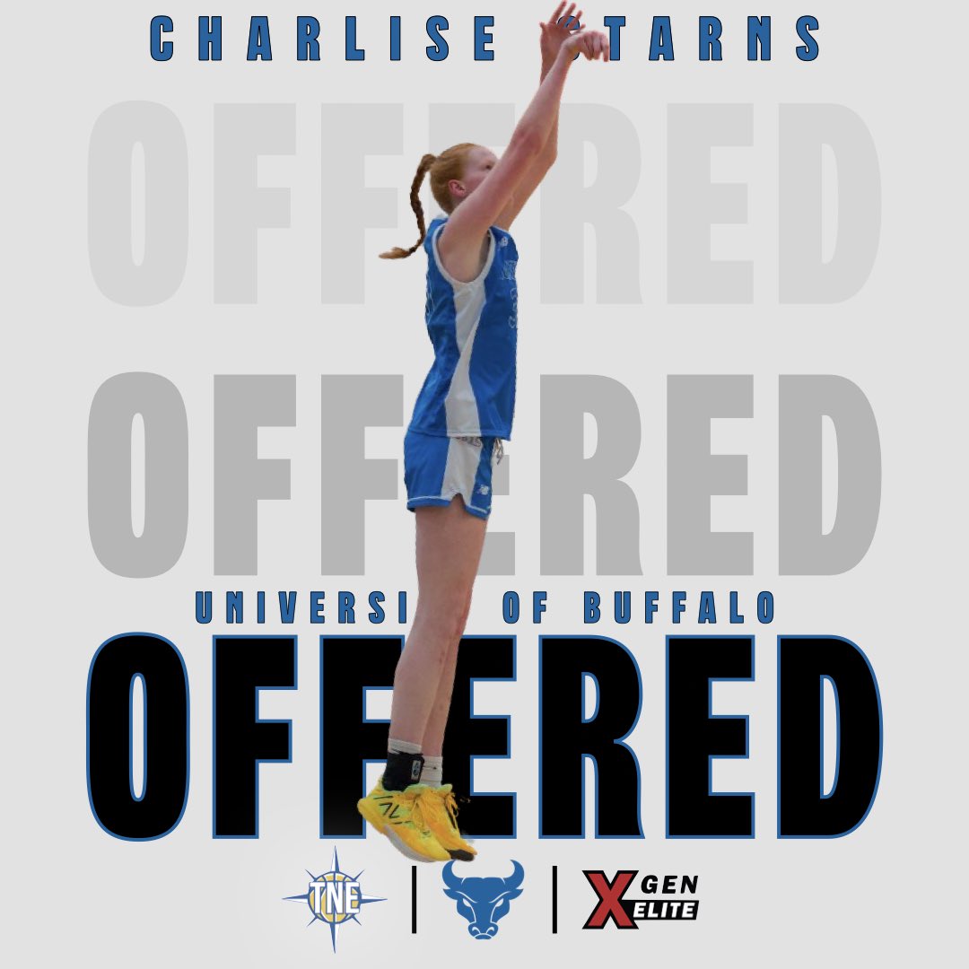 Team Northeast (@teamnehoops) on Twitter photo Congrats to 2027 F Char Starns <a href="/charlise_starns/">Charlise Starns</a> on her recent offer from <a href="/KSharkey25/">Kristen Sharkey</a> & <a href="/UBwomenshoops/">Buffalo Women's Basketball</a>. #TeamNExXGEN Congrats to 2027 F Char Starns <a href="/charlise_starns/">Charlise Starns</a> on her recent offer from <a href="/KSharkey25/">Kristen Sharkey</a> & <a href="/UBwomenshoops/">Buffalo Women's Basketball</a>. #TeamNExXGEN