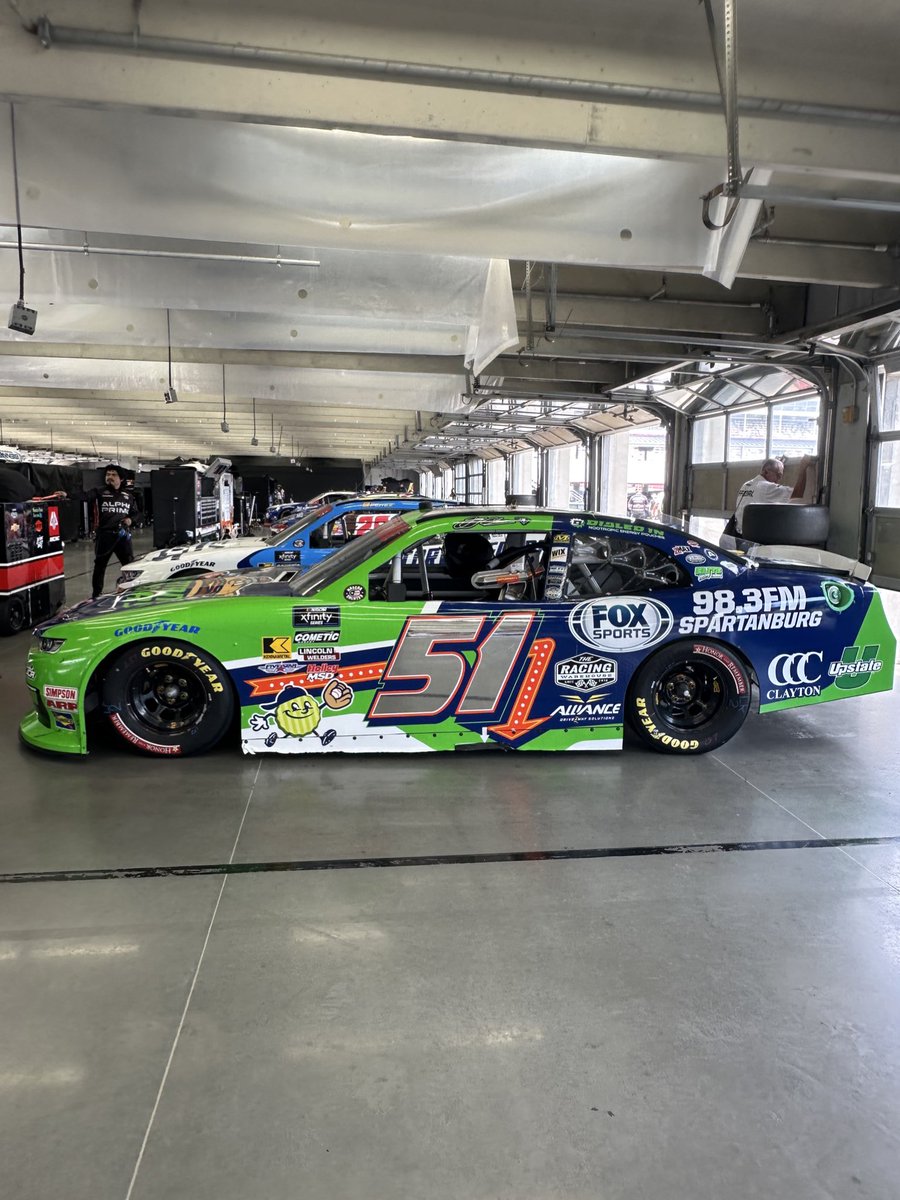 NXSinsider (@nxsinsider) on Twitter photo From the baseball field to the racetrack. It’s race day at <a href="/CLTMotorSpdwy/">Charlotte Motor Speedway</a>‼️
<a href="/JClements51/">Jeremy Clements</a> starts P22 in the <a href="/Spartanburgers_/">Hub City Spartanburgers</a> ⚾️🍔 #spartanwaste 5️⃣1️⃣ Camaro
#betmgm300 ~ #NASCAR ~ 🇺🇸#nascarxfinity ~ #MemorialDayWeekend From the baseball field to the racetrack. It’s race day at <a href="/CLTMotorSpdwy/">Charlotte Motor Speedway</a>‼️
<a href="/JClements51/">Jeremy Clements</a> starts P22 in the <a href="/Spartanburgers_/">Hub City Spartanburgers</a> ⚾️🍔 #spartanwaste 5️⃣1️⃣ Camaro
#betmgm300 ~ #NASCAR ~ 🇺🇸#nascarxfinity ~ #MemorialDayWeekend