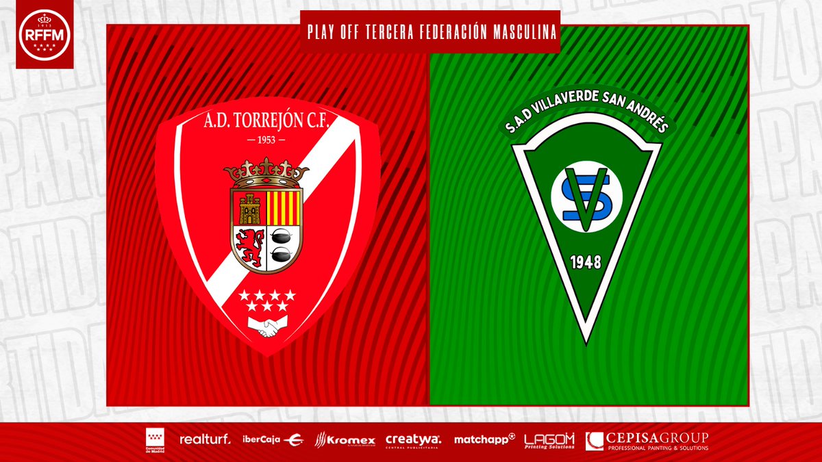 ⚽ FÚTBOL EN DIRECTO en <a href="/laOtraTM/">laOtra</a> de <a href="/telemadrid/">Telemadrid</a> 👇🏻

Mañana a las 1️⃣1️⃣:3️⃣0️⃣h podrás disfrutar del partido <a href="/AdTorrejoncf/">A.D. TORREJON C.F.</a> 🆚 <a href="/SADvillaverde/">SAD Villaverde San Andrés</a> correspondiente a la vuelta de las Semifinales del Play Off Territorial de Ascenso a Segunda RFEF

¡PARTIDAZO! 🔝

🔗 telemadrid.es/emision-en-dir…