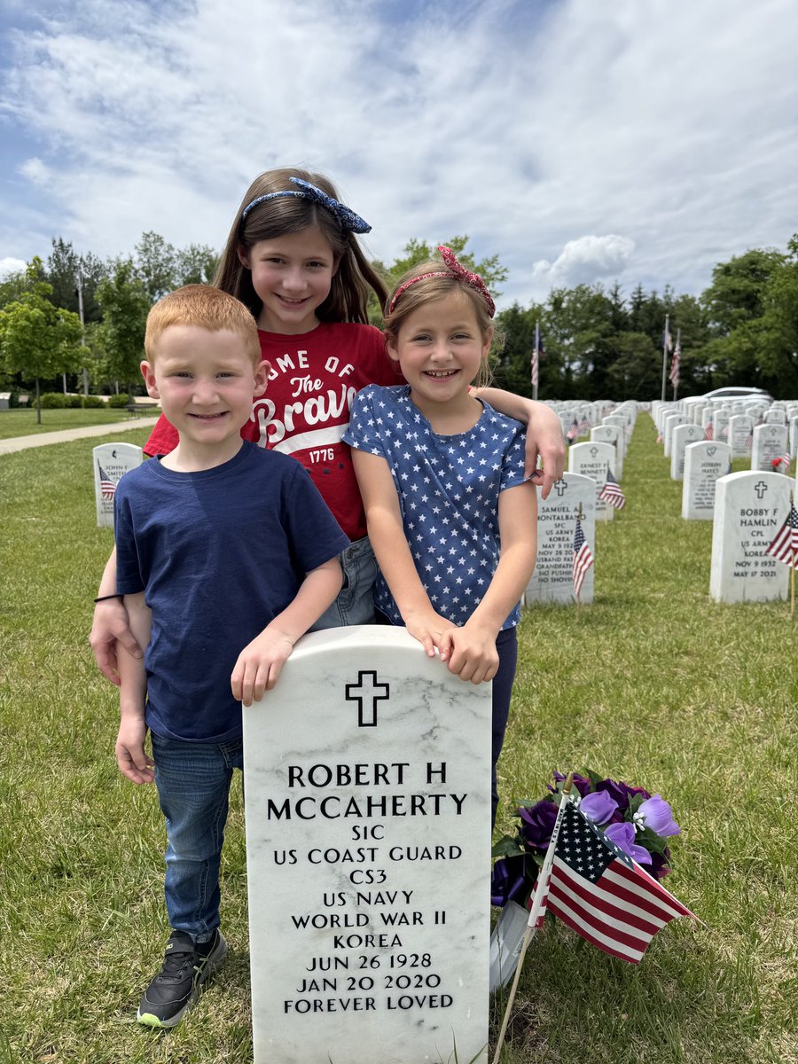 Camp Butler Visit. The kids learned about Great Grandpa Big Bill during WWII and Korea. #MemorialDayWeekend