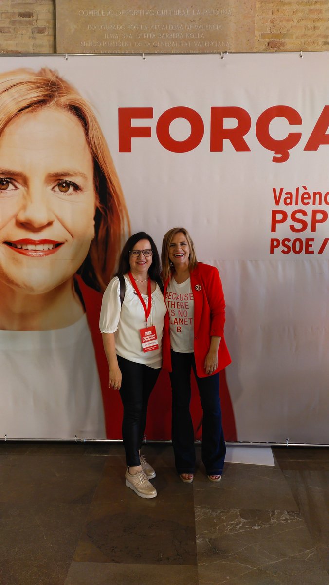 Gracias <a href="/pilarbernabe/">Pilar Bernabé /❤️</a> por nombrarme Secretaria #AGENDA2030 #2030Agenda #SustainableDevelopment  en <a href="/PSOEValencia/">PSPV-PSOE València /❤️</a>
#ODS17 #17Goals