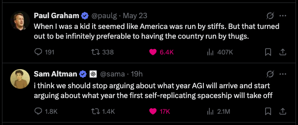 So sad to have both of these things at the same time.