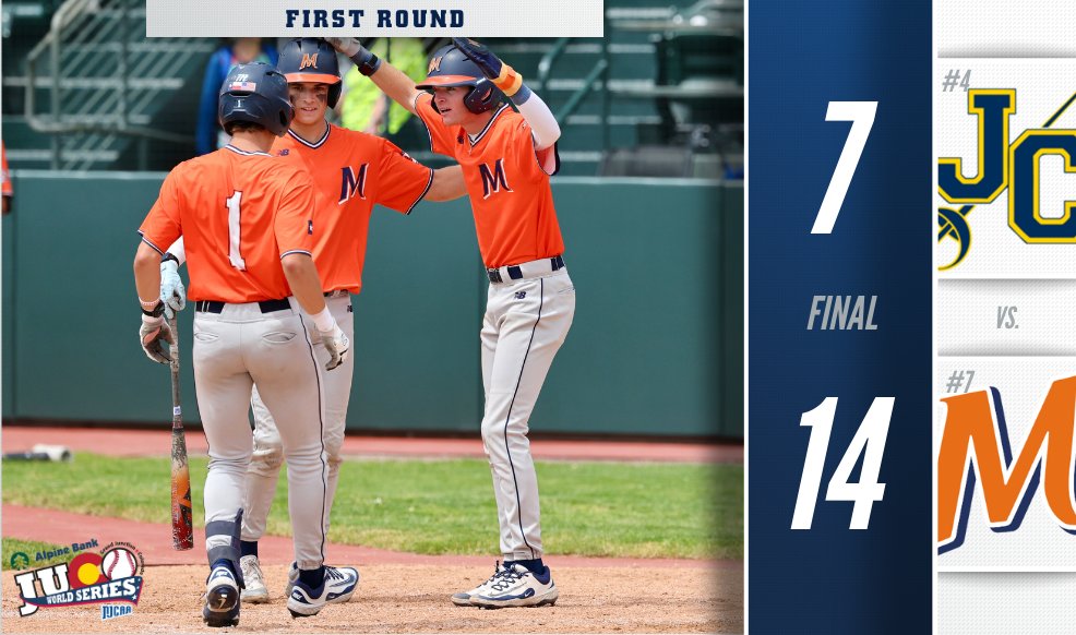 ⚾️McLennan picks up the W in Grand Junction!

The Highlanders double up Johnson County to advance to the second round.

njcaa.org/championships/…