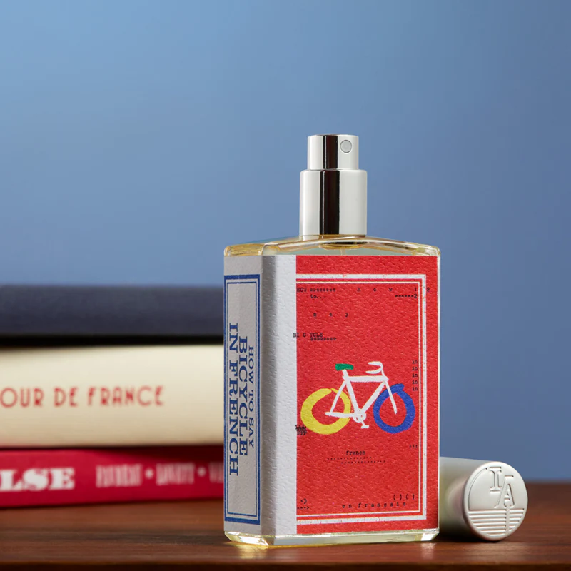 Inspired by simple pleasures and sweet escapes, Imaginary Authors drops their latest launch, How to Say Bicycle in French. This herbally green, lavender infused fragrance sits directly in the genderless lane and is perfect for the start of summer. Now shipping!

#imaginaryauthors
