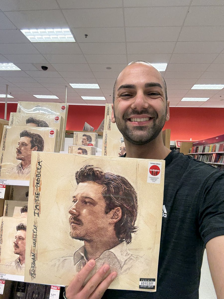 MoustafaHadary's tweet image. Morgan Wallen’s New Album I’m The Problem came out a couple days ago and I went and bought the Vinyl and just ordered the shirt and sweater on Target’s website!!!! It’s such a great album!!!! Safe to say I’ve become a full blown @MorganWallen stan!!!! #ImTheProblem