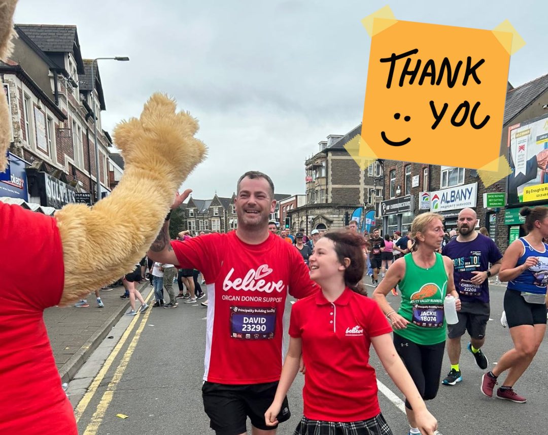 We have now filled out spaces for Cardiff Half 2025!🏴󠁧󠁢󠁷󠁬󠁳󠁿👟

Thank you to our incredible runners raising money for our charity, supporting and educating around organ donation, and remembering those who gifted the #FABGiftOfLife.

We shall be sharing more about our runners soon💥❤️