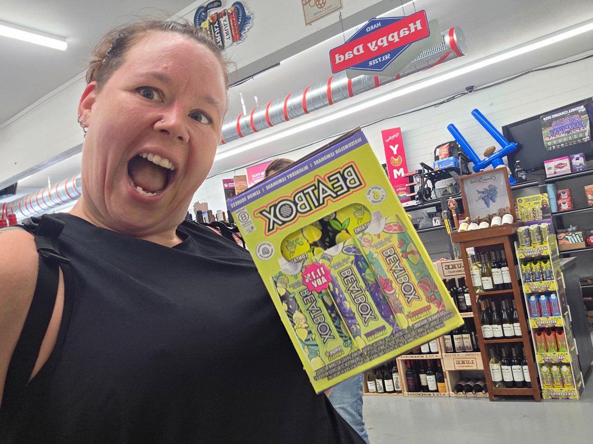 RondaTraut's tweet photo. Finally a store that has @BeatboxBevs lemonade variety pack!!! 

Thank you Sid's Handy Mart! https://t.co/5J1vQ5OML8