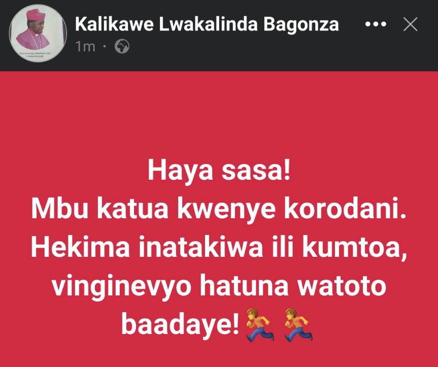 BAGONZA KATUPA JIWE GIZANI HUKO.🫵🏾🤣

TUTAKUWEPO🫵🏾😎