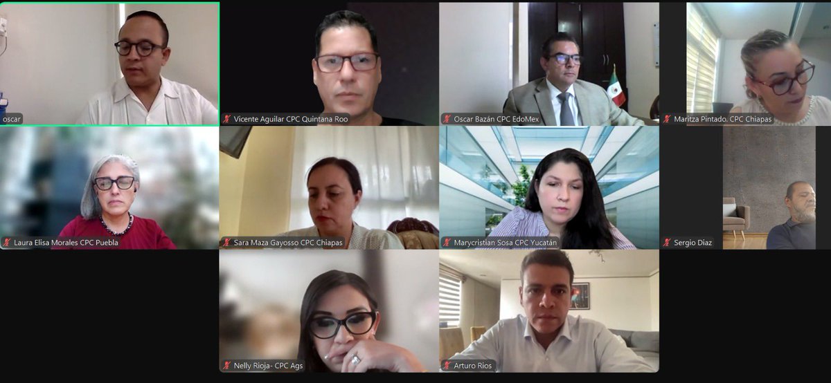 📢 El CPC de Quintana Roo presente en la Comisión Jurídica Nacional 📢 

Reafirmamos el  compromiso con la transparencia y la rendición de cuentas, al participar activamente en la sesión ordinaria de la Comisión Jurídica Nacional de los CPCs.