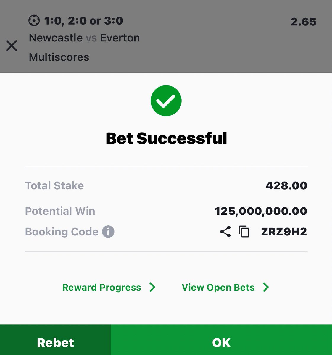 VecthorTips's tweet photo. 🔴SPORTBER🔴🔴

Code  🌎 ZRZ9H2

BETKING 👑

Code 📍 4K14T3

CHOOSE YOUR CHOICE ✌️✌️

Register BETKING now with the link below👇 

link:https://t.co/d8rHKPPCLk
PROMO CODE : EMTIPS1

You can now FLEX-BET on BETKING https://t.co/drCYNoEtUY