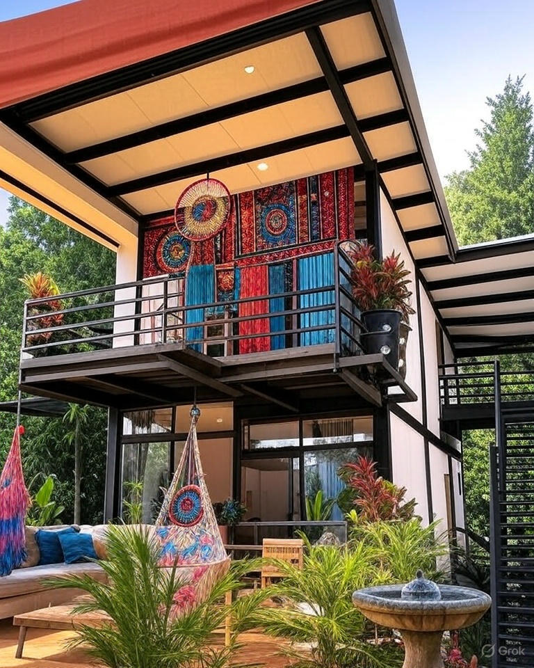 Las terrazas de Dana, un lugar hermoso en Mindo de hippies de bien.