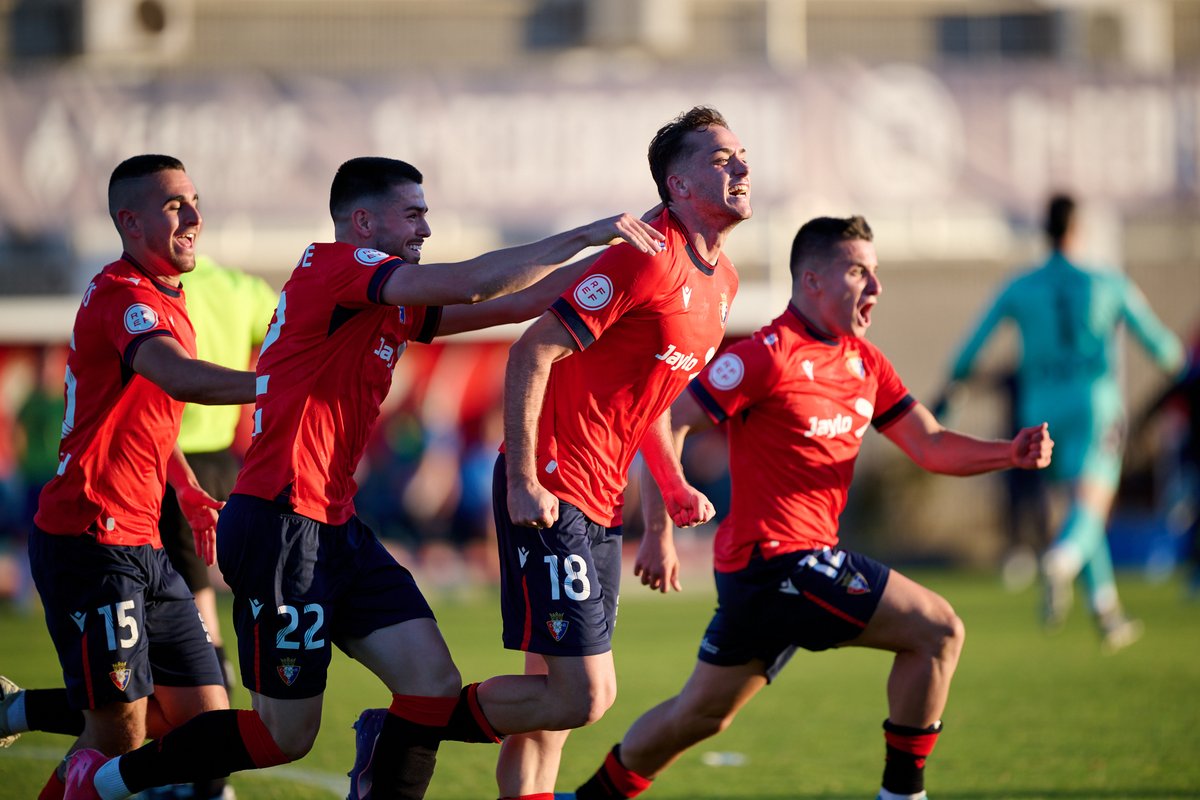 ❤️ Puro sentimiento rojillo

¡Osasuna nunca se rinde!