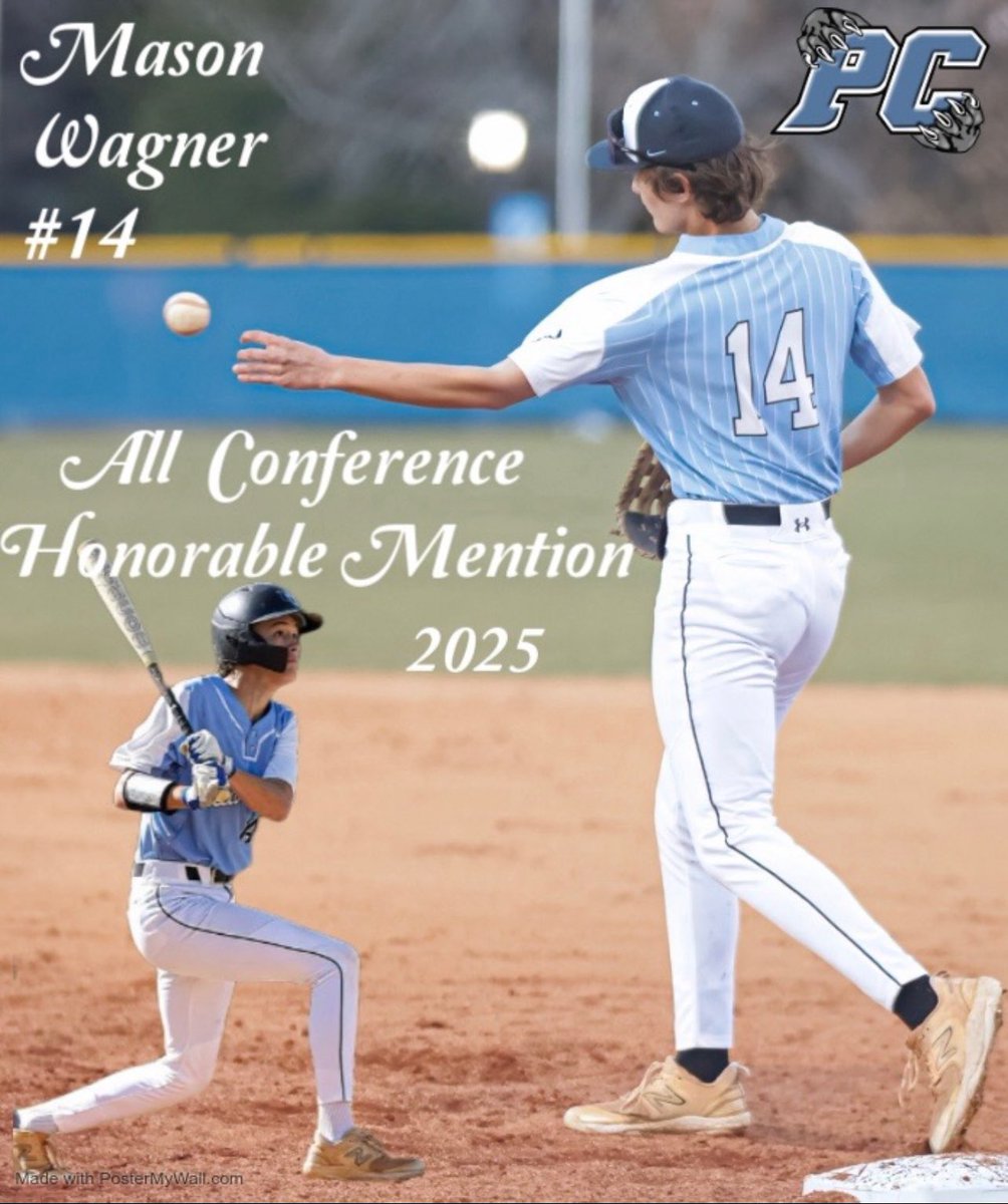 Congratulations to Mason Wagner for earning SWAC All-Conference Honorable Mention this season!