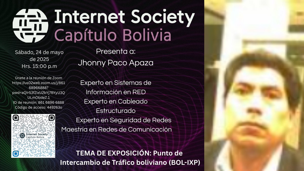 Empezó la charla. El enlace para unirse es: bit.ly/DíaInternet2025. pic.x.com/ITvqBm0tQ9