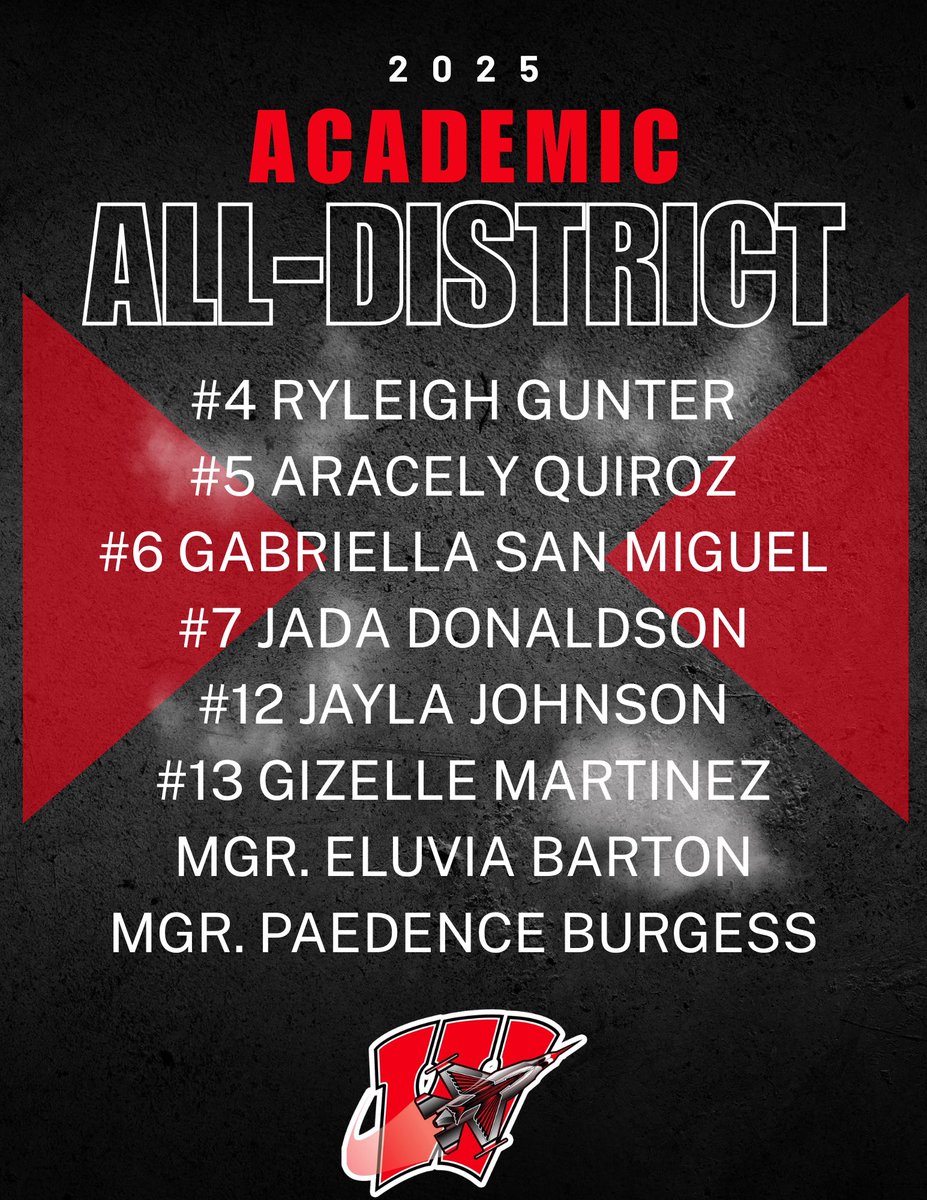 Wagner Softball (@softball_wagner) on Twitter photo Congratulations to our district 26-5A recipients for this season! 🥎♥️🖤 <a href="/LTBAthletics/">Lady TBIRD Athletics</a> <a href="/JISD_ATHLETICS/">Judson ISD Athletics</a> Congratulations to our district 26-5A recipients for this season! 🥎♥️🖤 <a href="/LTBAthletics/">Lady TBIRD Athletics</a> <a href="/JISD_ATHLETICS/">Judson ISD Athletics</a>