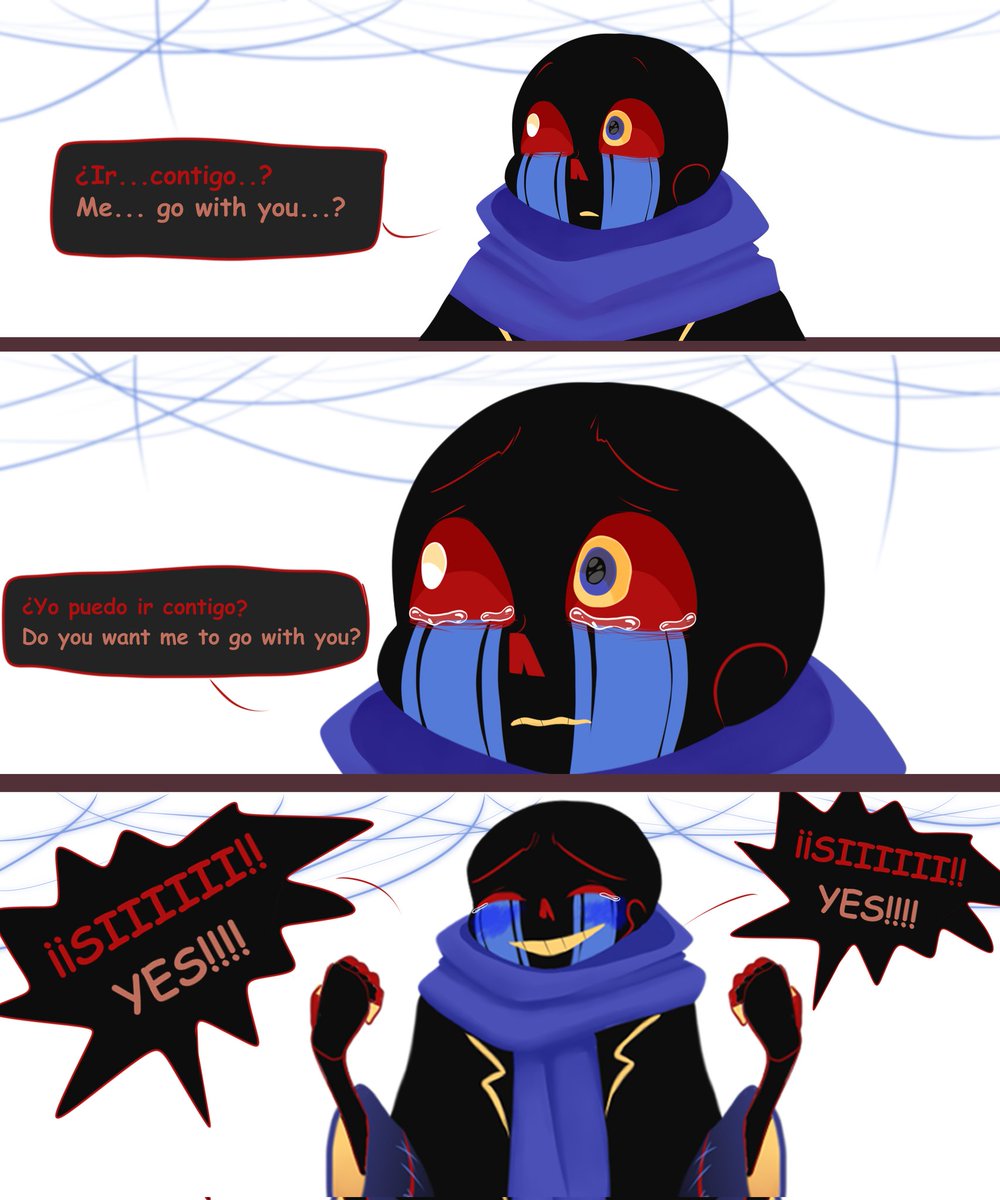 data_devihre's tweet image. Act Four: &quot;Loneliness&quot; P.10

Am I a joke to you, Ink?🧐

#codevihre